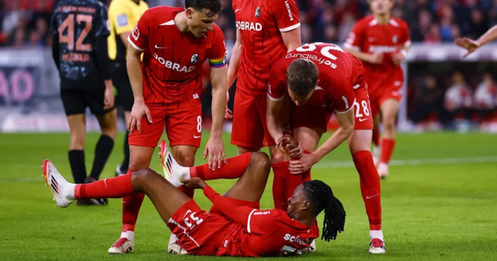 Freiburg players