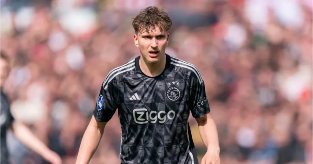 Ajax midfielder Mika Godts