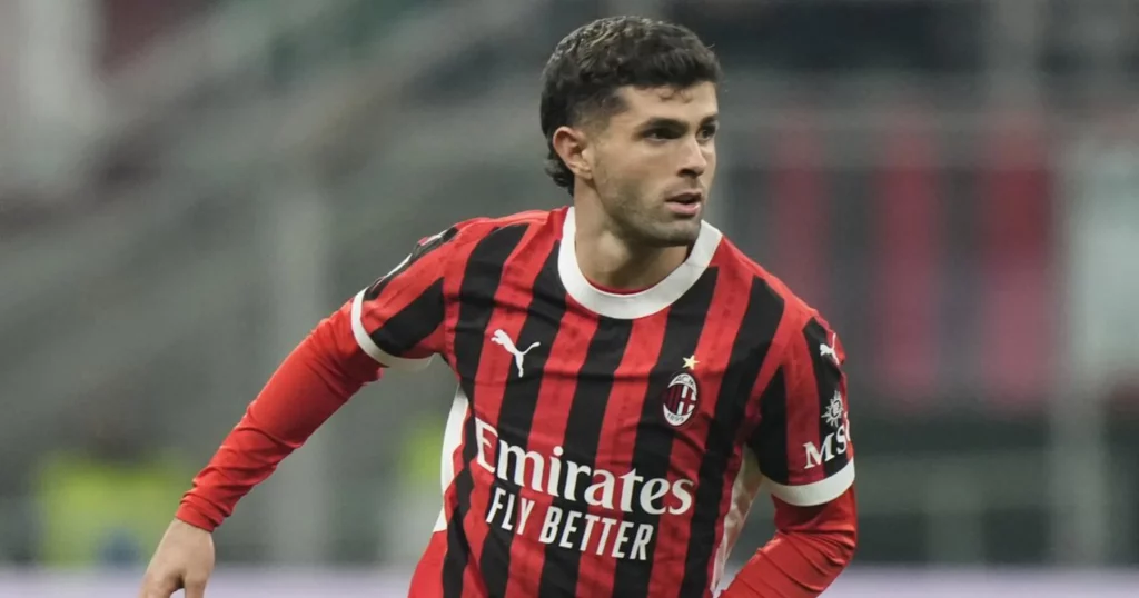 AC Milan winger Christian Pulisic