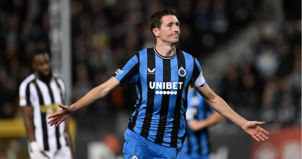 Club Brugge midfielder Hans Vanaken