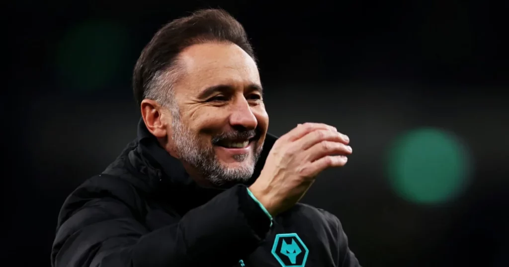 Wolves manager Vitor Pereira