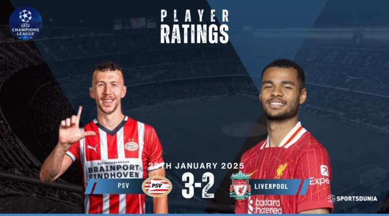 PSV vs Liverpool Player Ratings