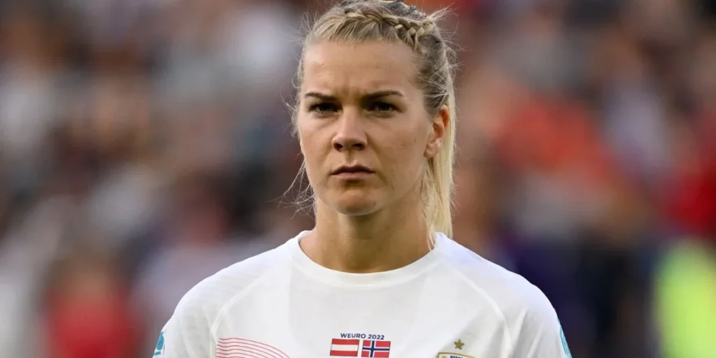 Ada Hegerberg representing Norway