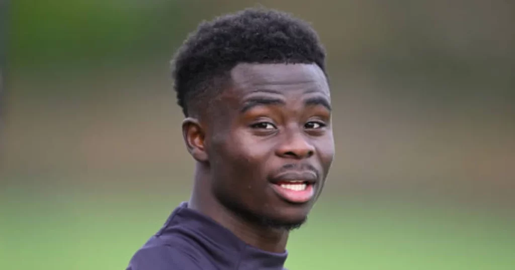 Bukayo Saka for Arsenal