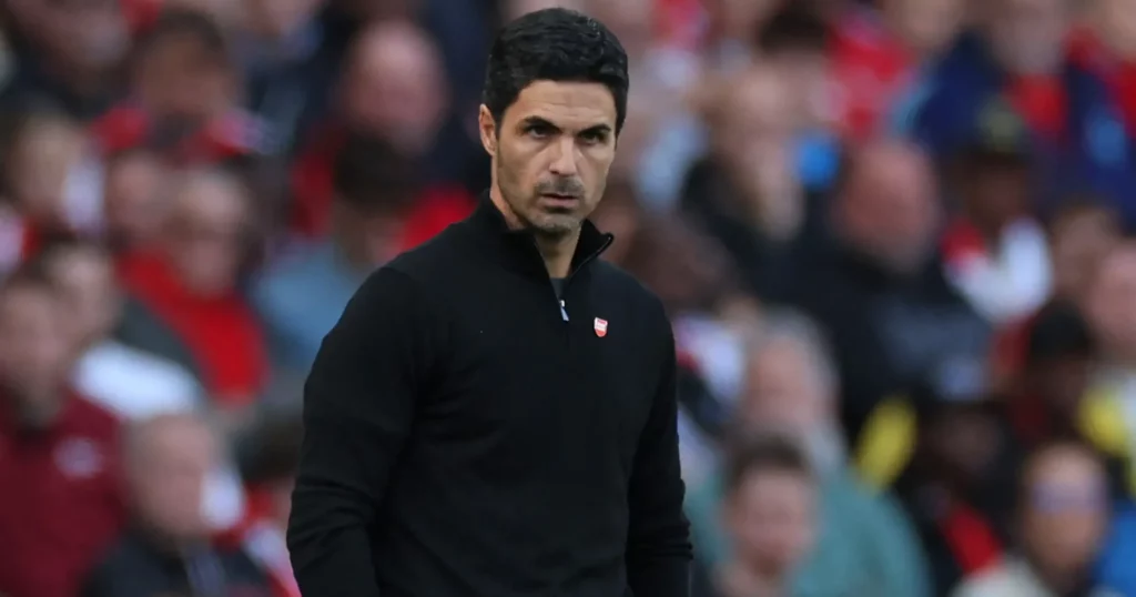 Arsenal manager Mikel Arteta