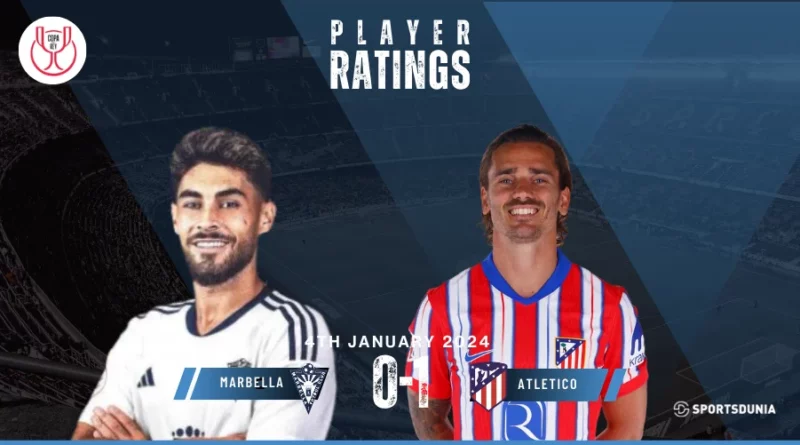 Marbella vs Atletico Madrid Player Ratings
