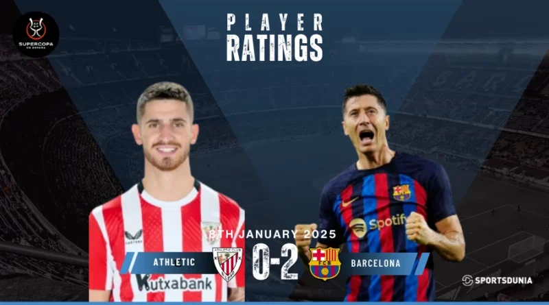 Athletic Club vs Barcelona Player Ratings