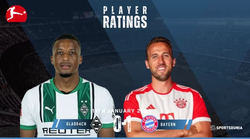 Borussia Monchengladbach vs Bayern Munich Player Ratings