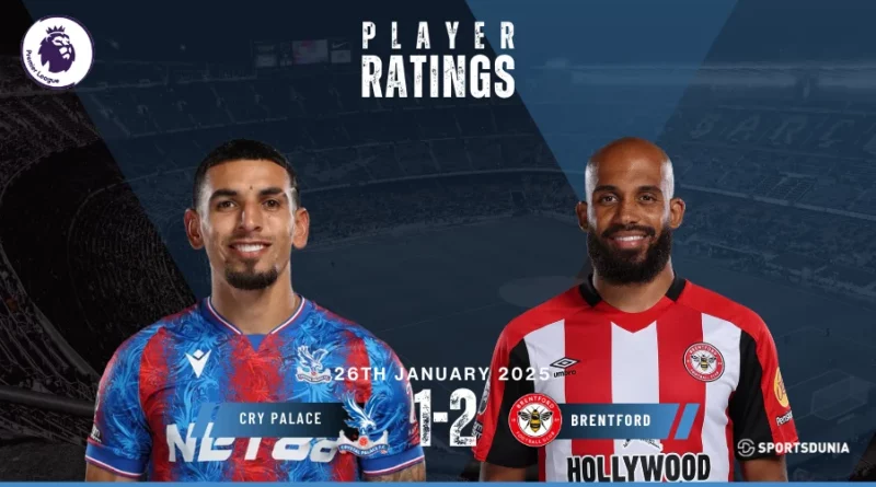 Crystal Palace vs Brentford Player Ratings