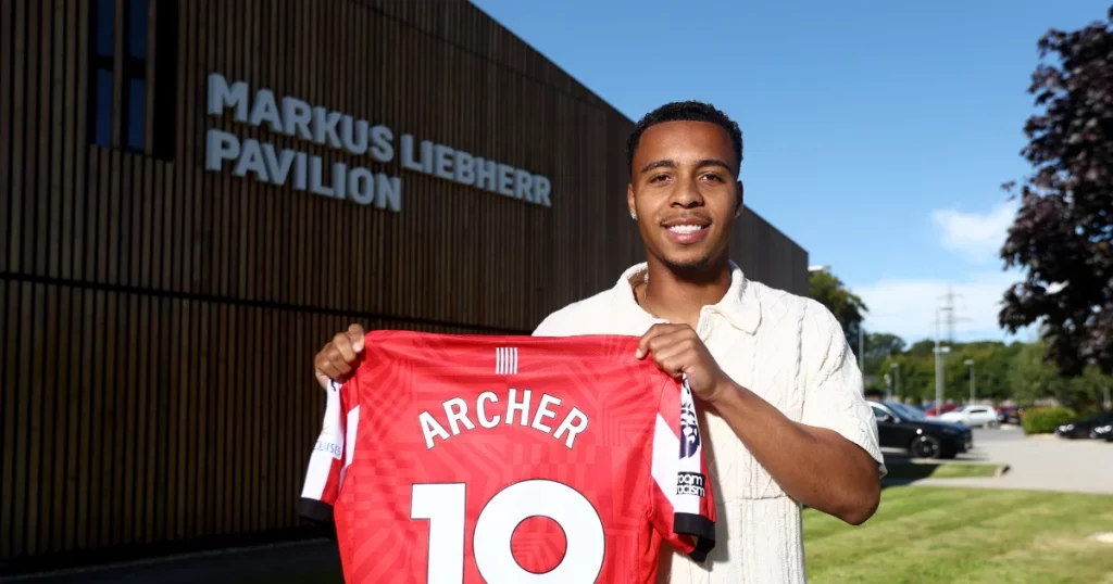 Cameron Archer (Image Credits Southampton FC) (1)