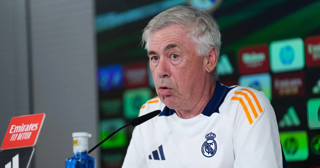 Real Madrid manager Carlo Ancelotti