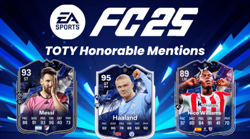 EA FC 25 TOTY Honorable Mentions