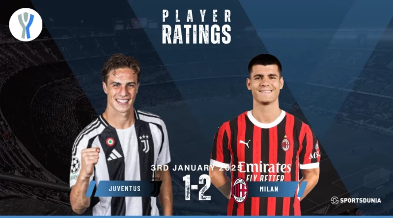 Juventus vs Milan player ratings