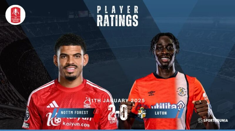 Nottingham Forest vs Luton Town Player Ratings