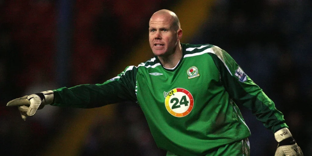 Brad Friedel playing for Blackburn Rovers