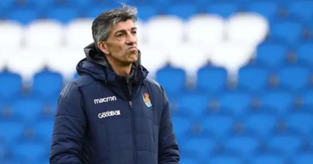 Imanol Alguacil, Real Sociedad head coach (Image Credits Football Espana)