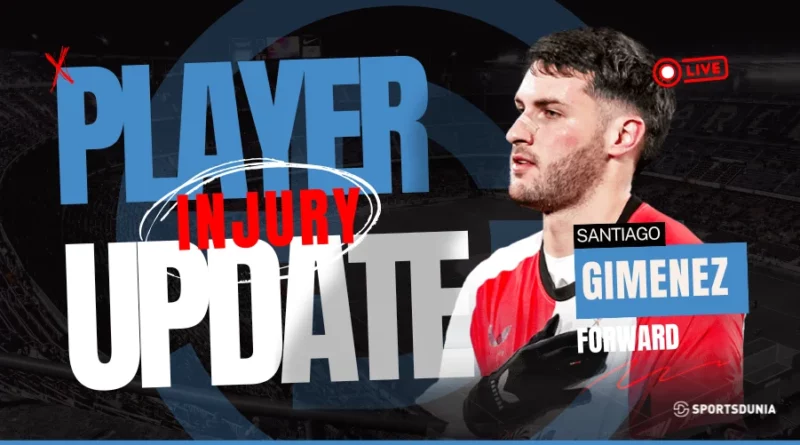 Santiago Gimenez Injury Update