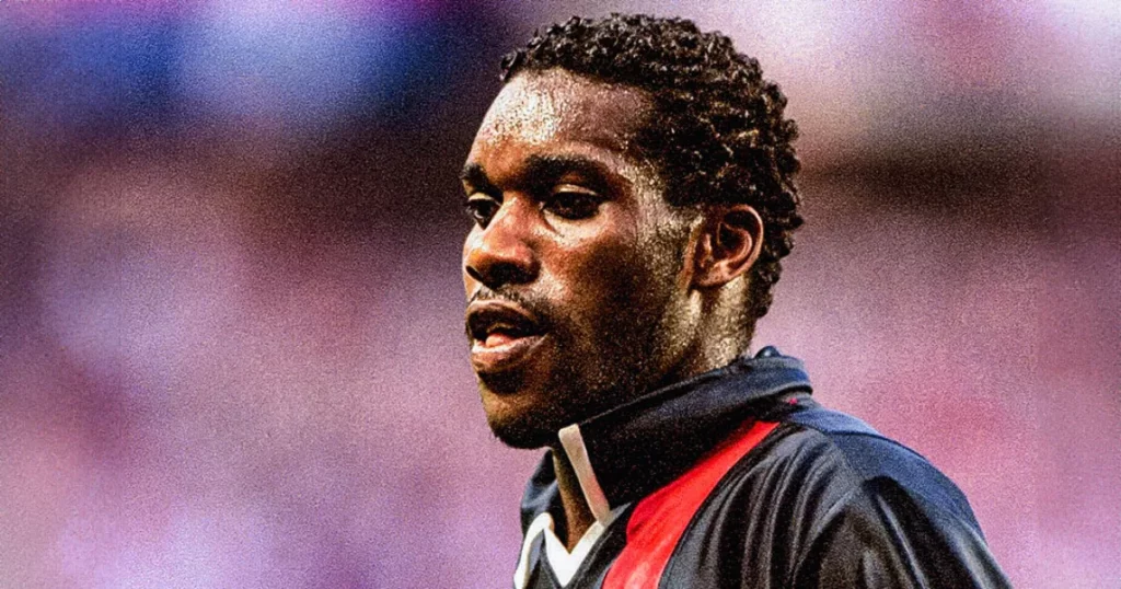 Jay-Jay Okocha (Image Credit: X / @Ligue1_ENG)