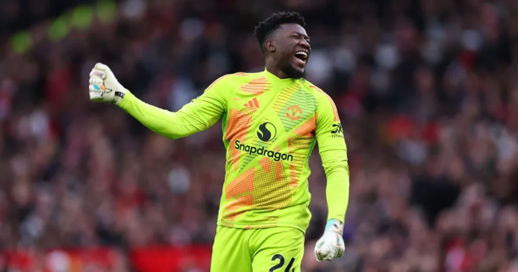 Andre Onana of Manchester United