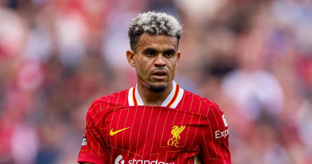 Liverpool's Luis Diaz 