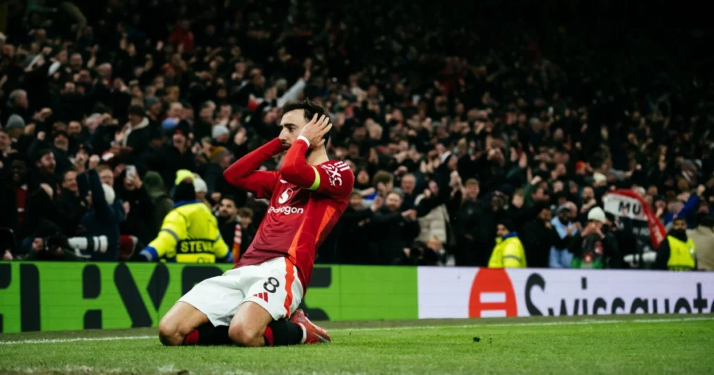 Man Utd's Bruno Fernandes