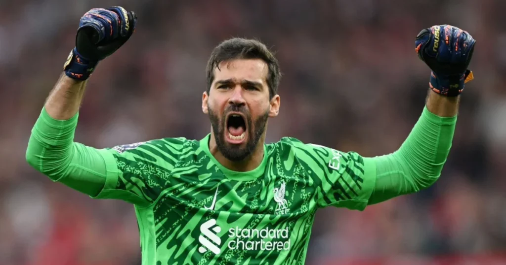 Alisson of Liverpool 