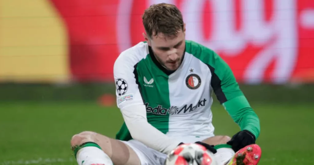 Feyenoord's Santiago Gimenez 