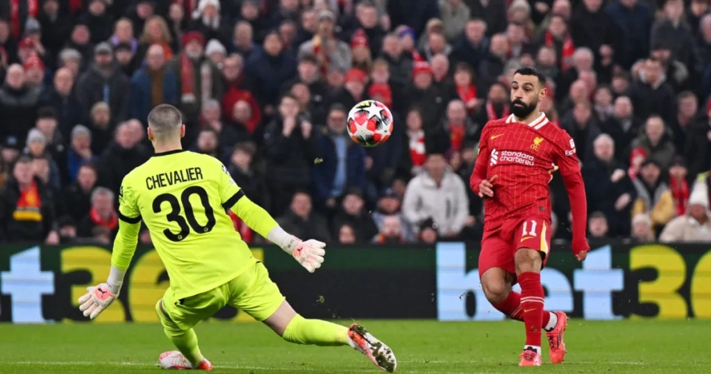 Mo Salah of Liverpool 