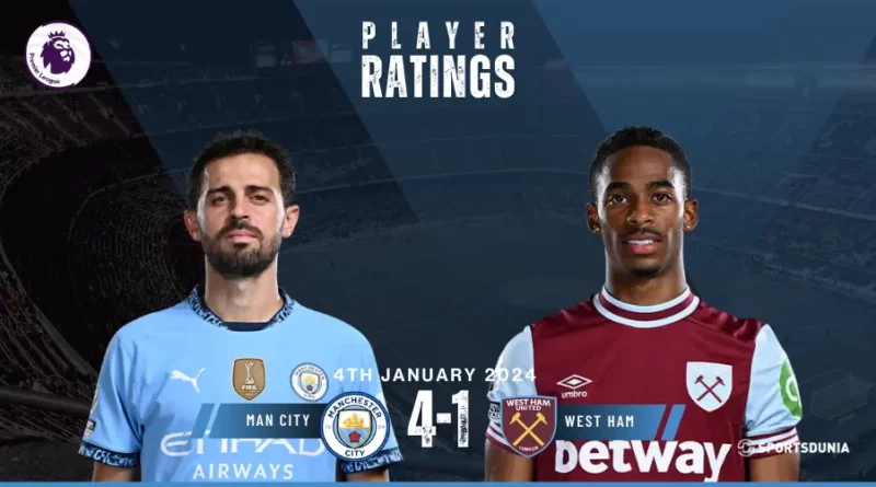 Man City vs West Ham United