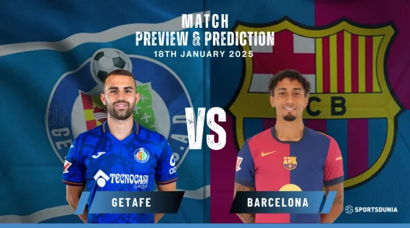 Getafe vs FC Barcelona Prediction