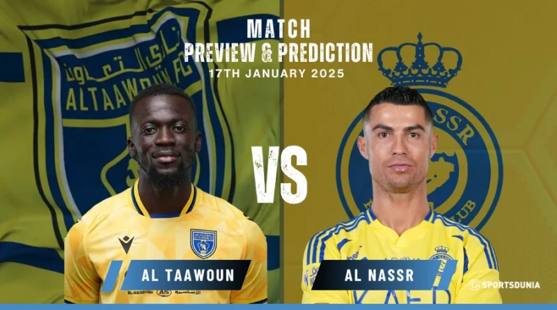 Al Taawoun vs Al Nassr