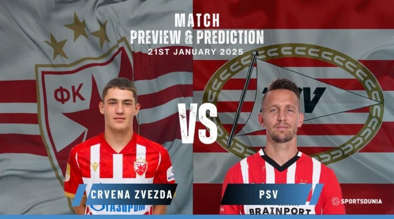 Crvena Zvezda vs PSV Eindhoven Prediction