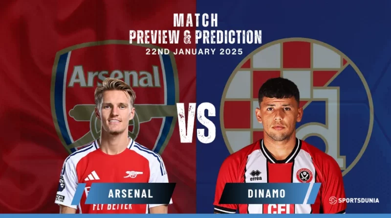 Arsenal vs Dinamo Zagreb Prediction