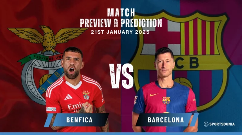 SL Benfica vs FC Barcelona Prediction