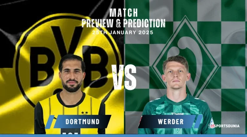 Dortmund vs Werder Prediction