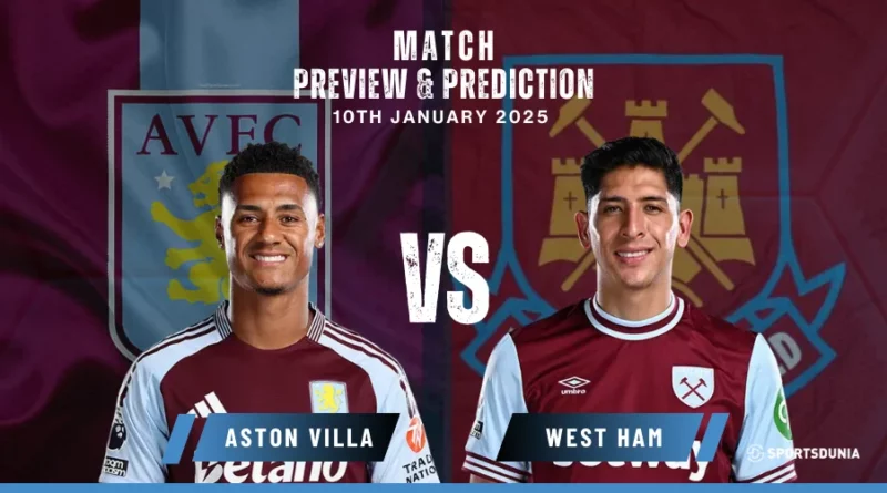 Aston Villa vs West Ham