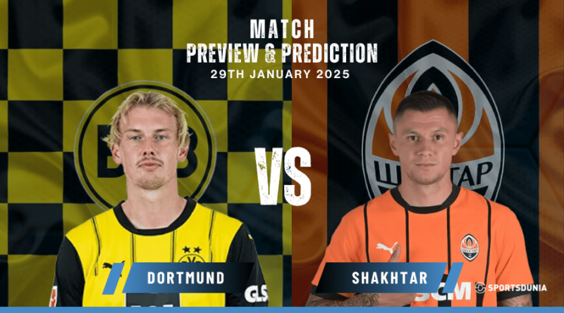 Borussia Dortmund vs Shakhtar Donetsk Prediction
