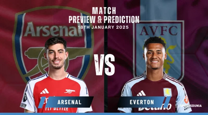 Arsenal vs Aston Villa Prediction
