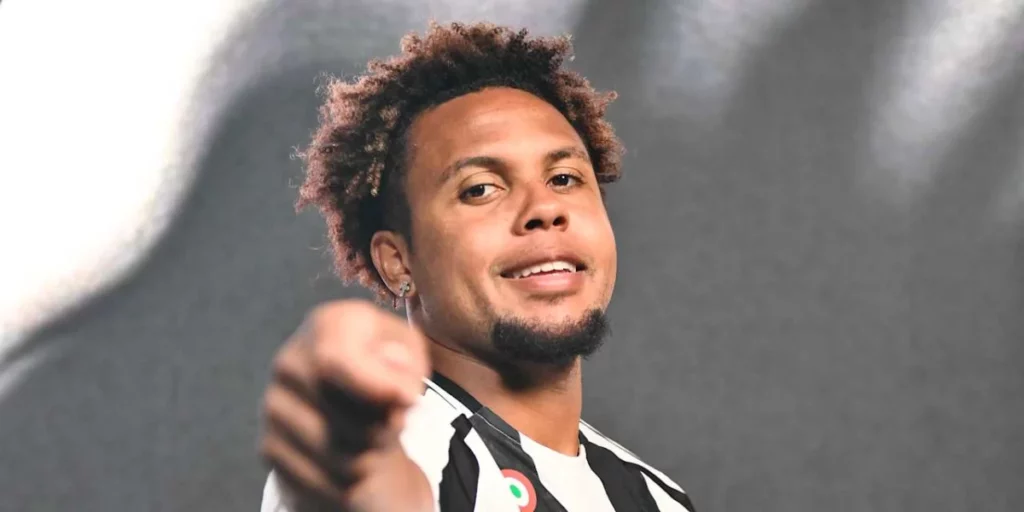 Weston McKennie in a photoshoot for Juventus