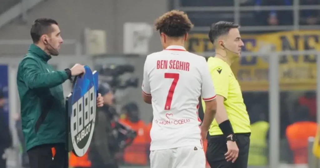 Ben Seghir of Monaco (Image Credit: X/AsMonaco)