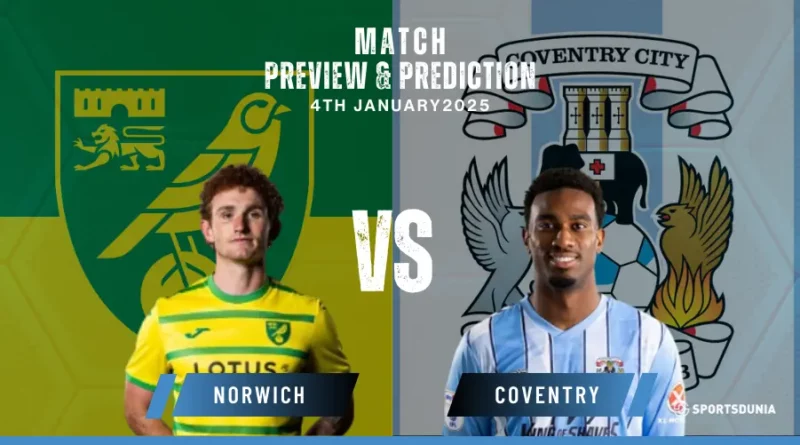 Norwich City vs Conventry City