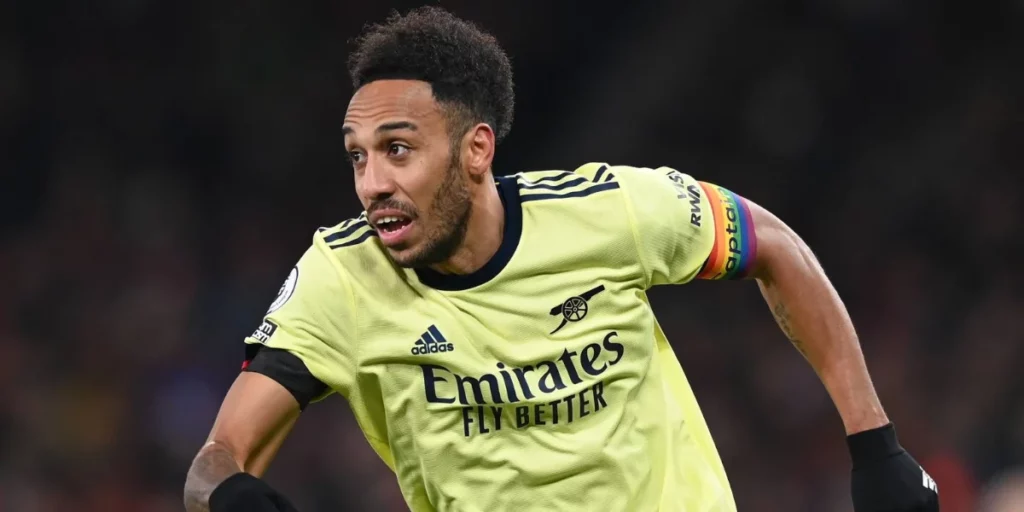 Aubameyang was the captain of Arsenal