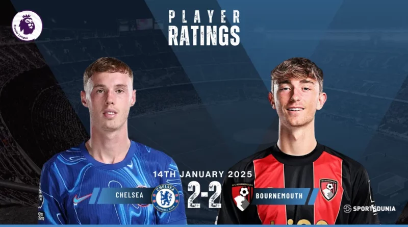 Chelsea vs Bournemouth Player Ratings