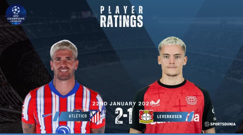 Atletico Madrid 2-1 Leverkusen Player Ratings: Magical Alvarez applies two tidy finishes to turn the game around for the hosts