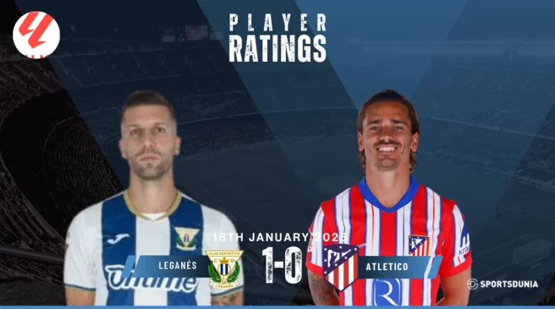 Leganes vs Atletico Madrid Player Ratings