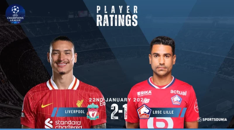 Liverpool vs Lille Player Ratings
