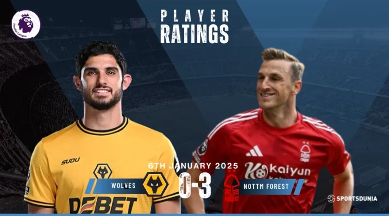 Wolverhampton Wanderers vs Nottingham Forest Player Ratings