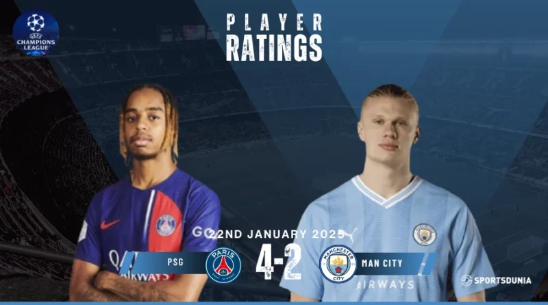 PSG vs Man City Player Ratings