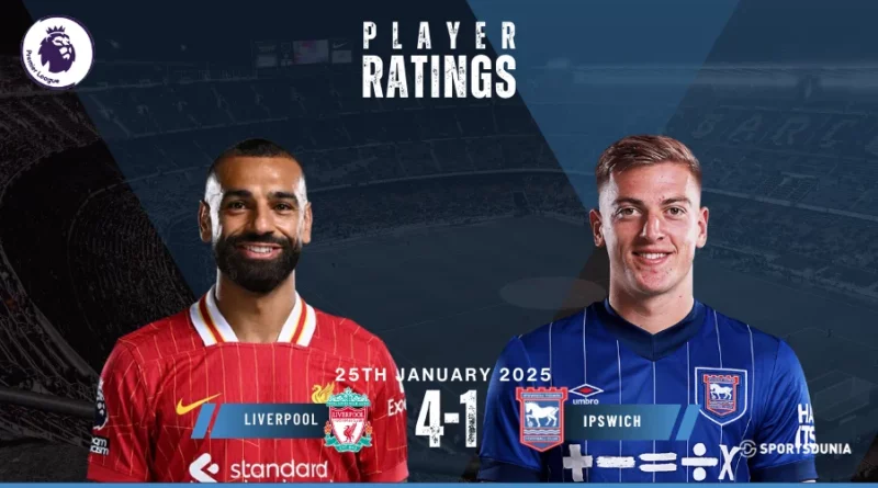 Liverpool vs Ipswich Town Player Ratings