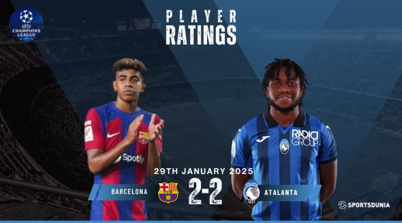 Barcelona vs Atalanta Player Ratings: The Nerazzurri's earned a hard-fought draw at Camp Nou